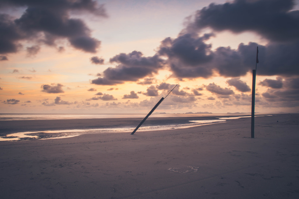 The Sunset Beach by L's  on 500px.com