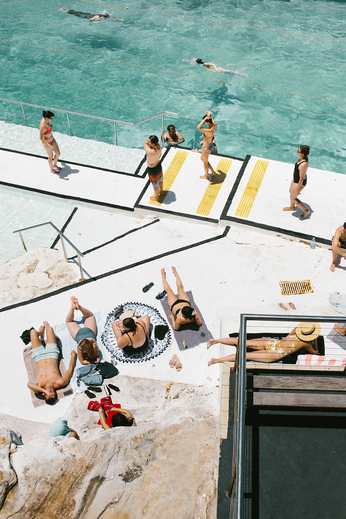 Bondi Bathers From Above by Rebecca Adler on 500px.com