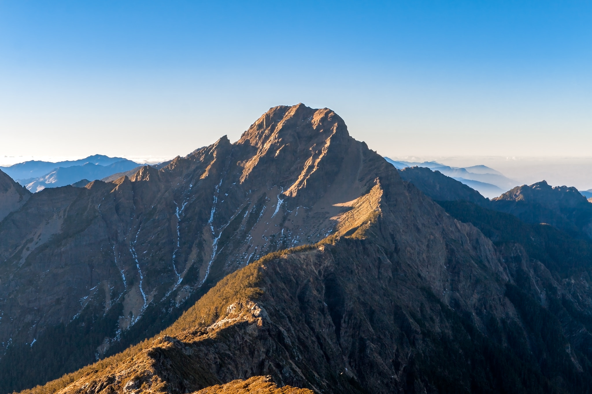 Mt. Jade Main Peak in Taiwan