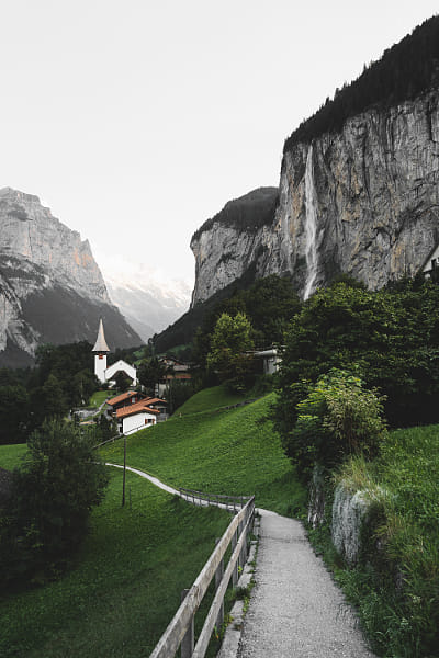 Waterfall Valley by Ueli Frischknecht on 500px.com