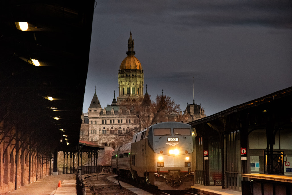Amtrak train 140 HFD 03-27-21 by fred guenther on 500px.com