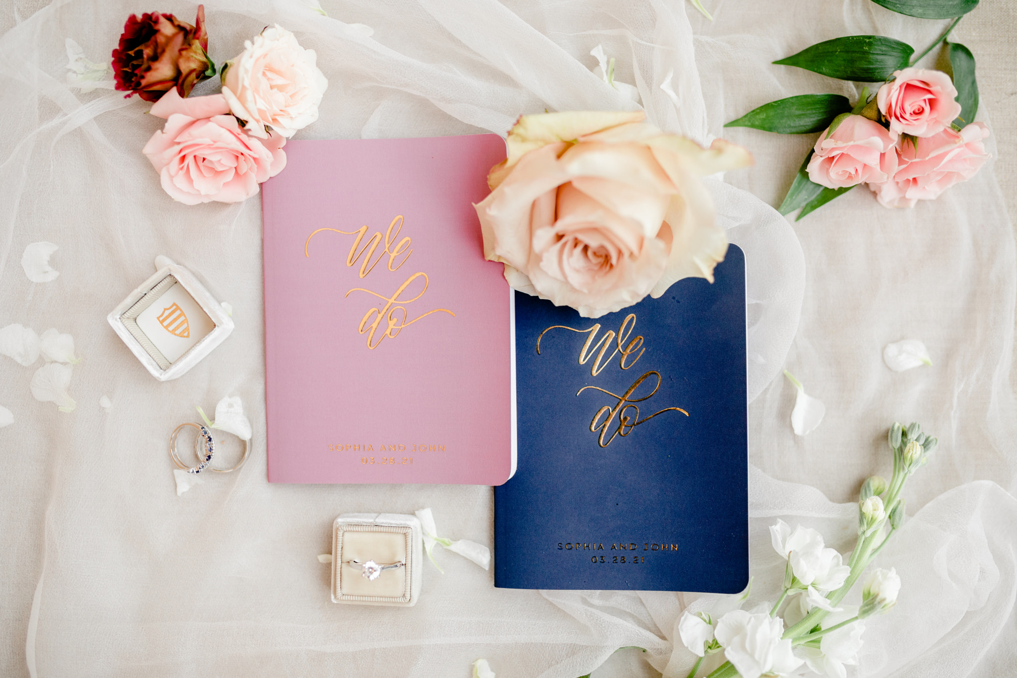 Umstead Hotel Wedding Navy Blush