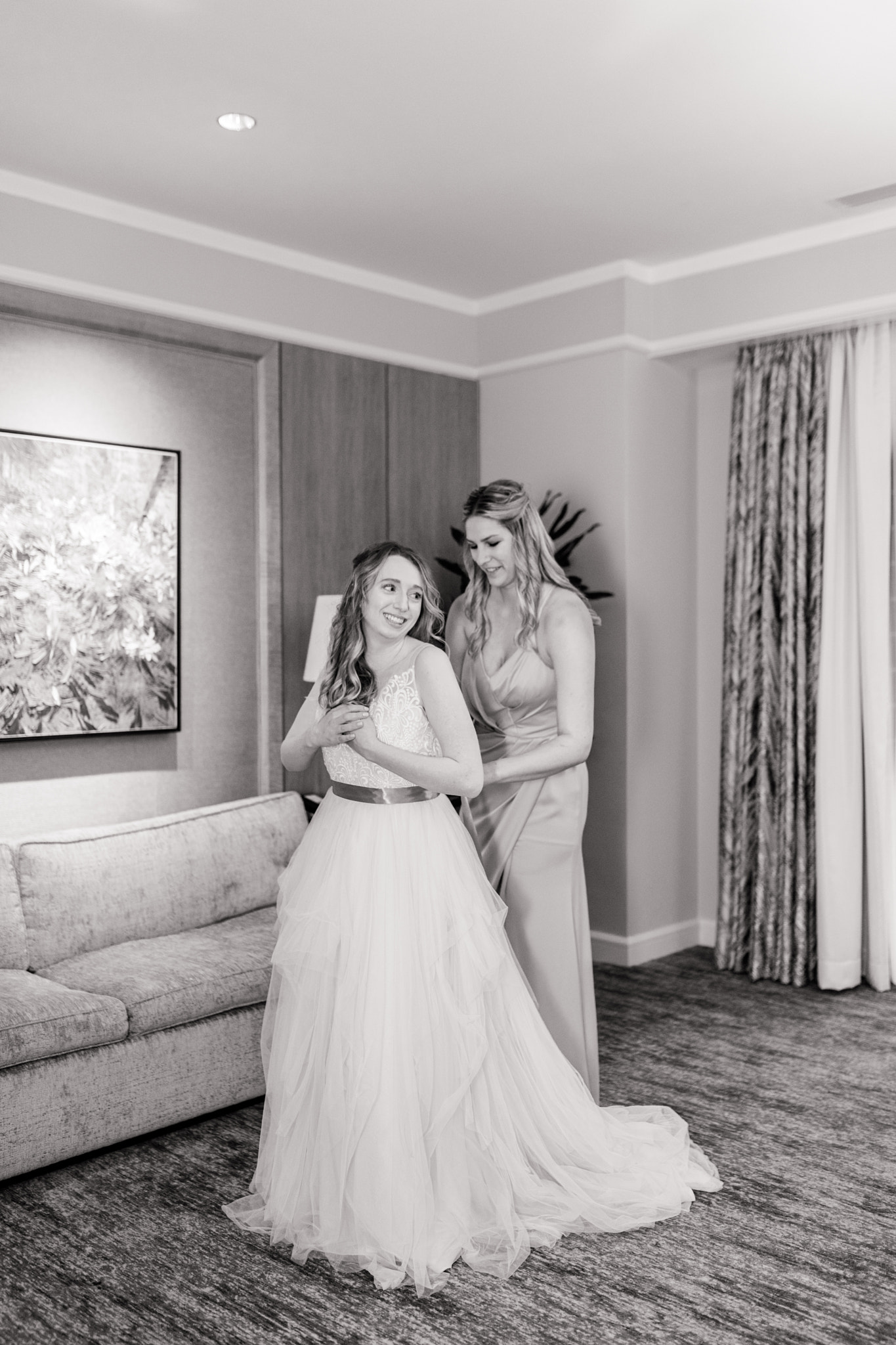 Umstead Hotel Wedding Navy Blush