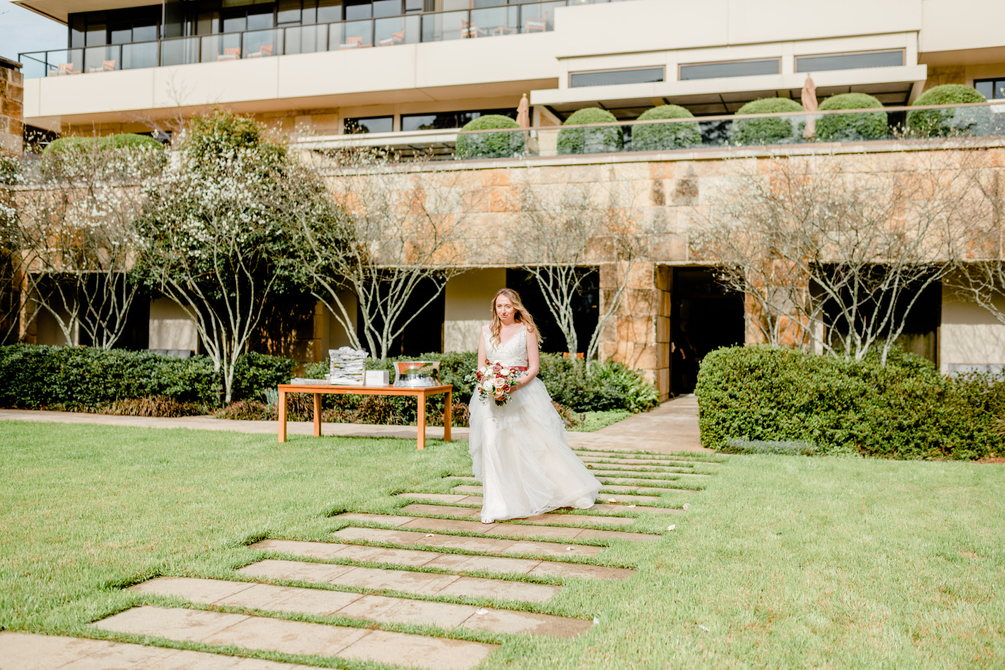 Umstead Hotel Wedding Navy Blush