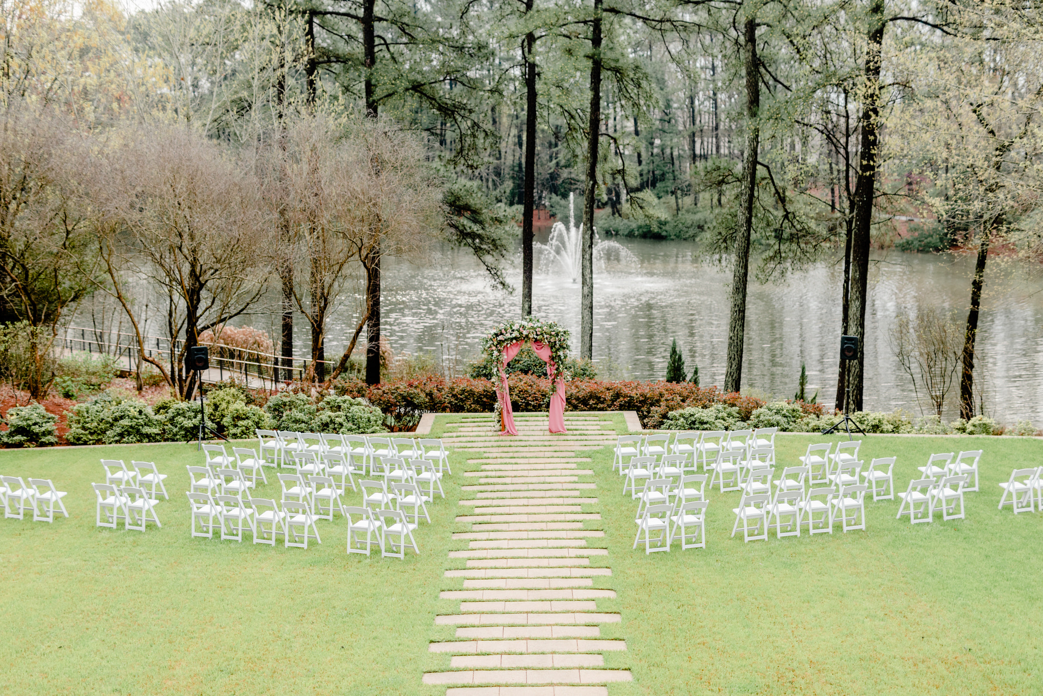 Umstead Hotel Wedding Navy Blush