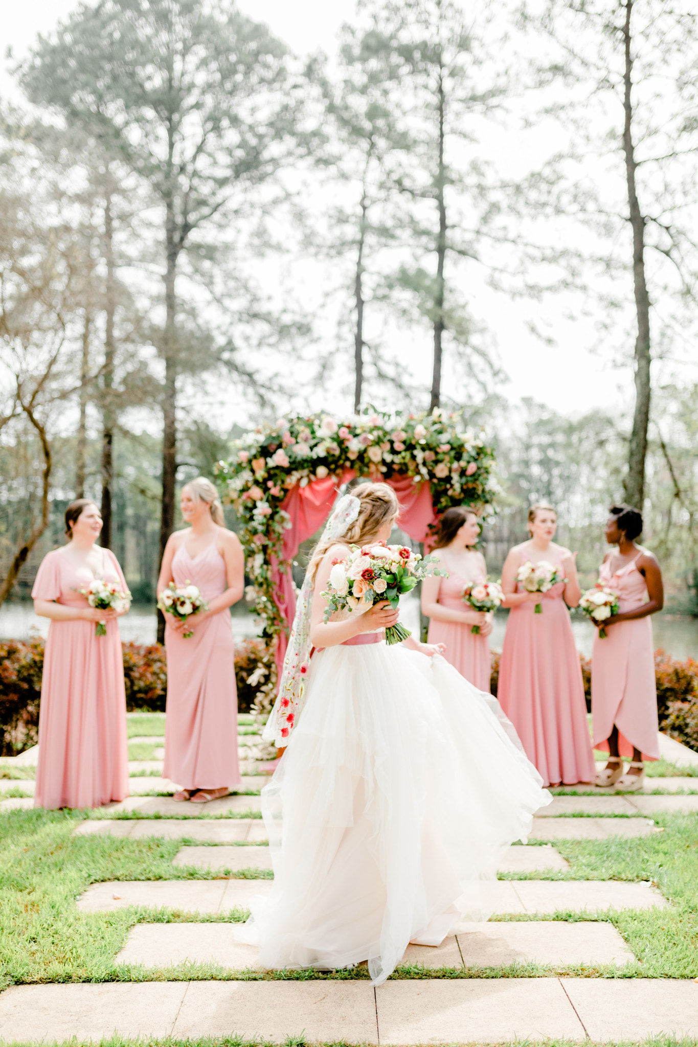 Umstead Hotel Wedding Navy Blush