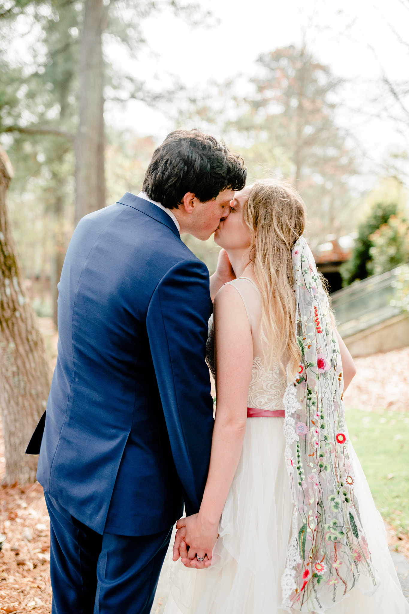 Umstead Hotel Wedding Navy Blush