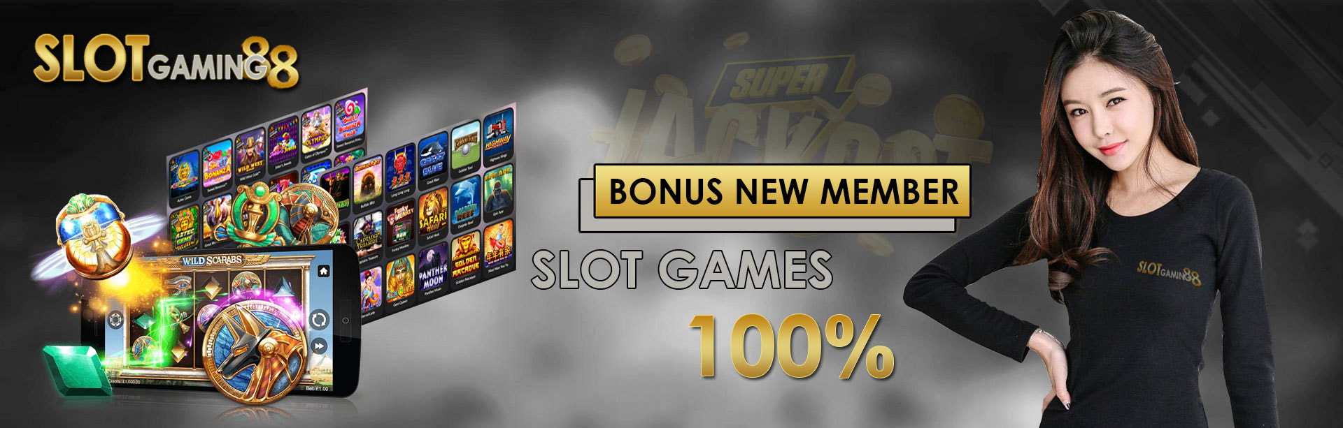 Situs Slot Terbaru Bonus New Member 100%