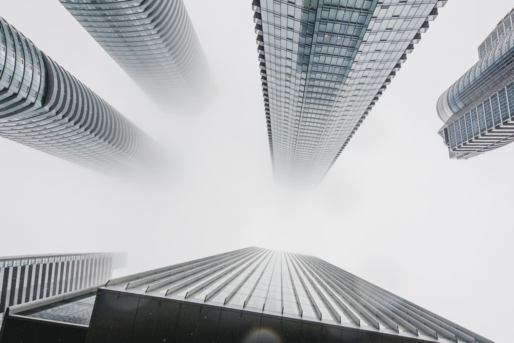 Foggy Toronto Lookup by Zak Nuttall on 500px.com