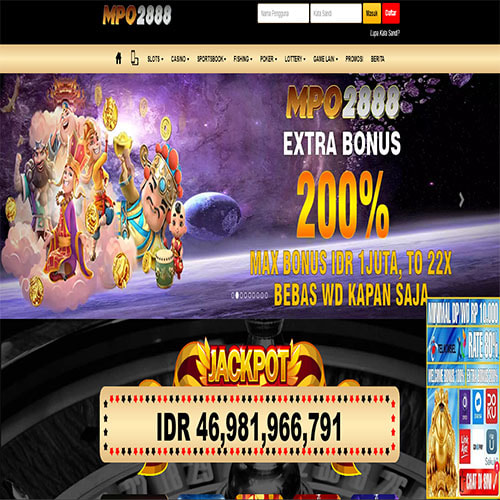 MPO2888 Situs Judi MPO Slot Online Deposit Pulsa Bonus Terbesar