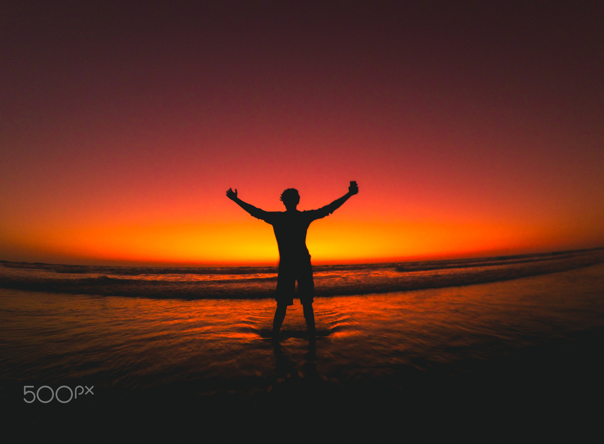 Sunset In Cox's Bazar