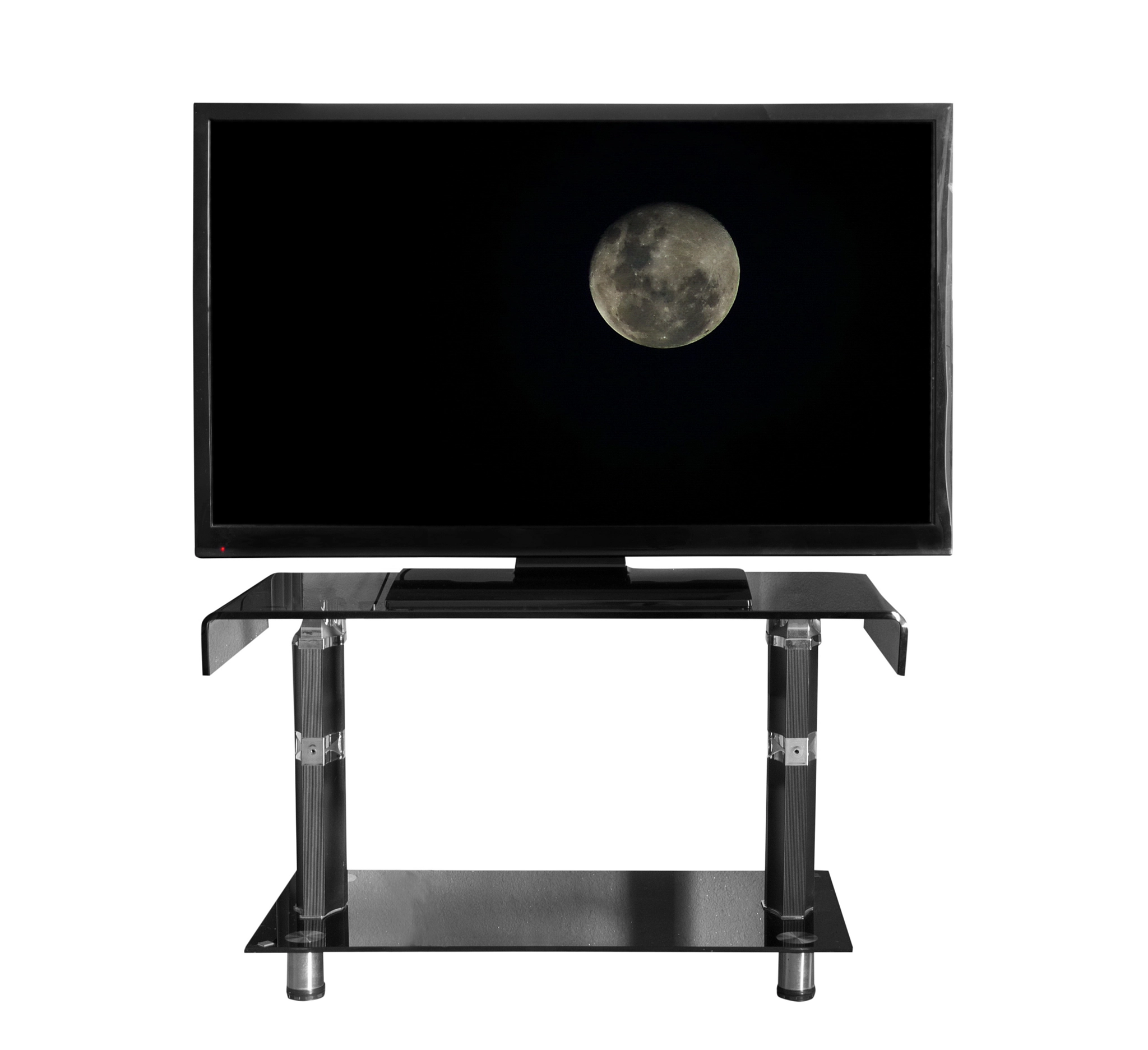 Tv on the stand with picture