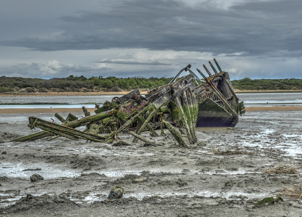Dead boat : HDR natural version by Yves LE LAYO on 500px.com