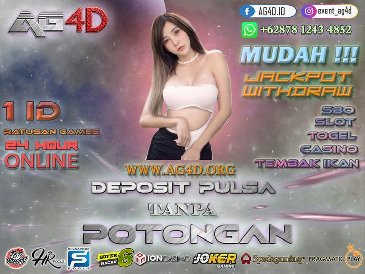 AG4D Slot Gacor Deposit Pulsa Tanpa Potongan