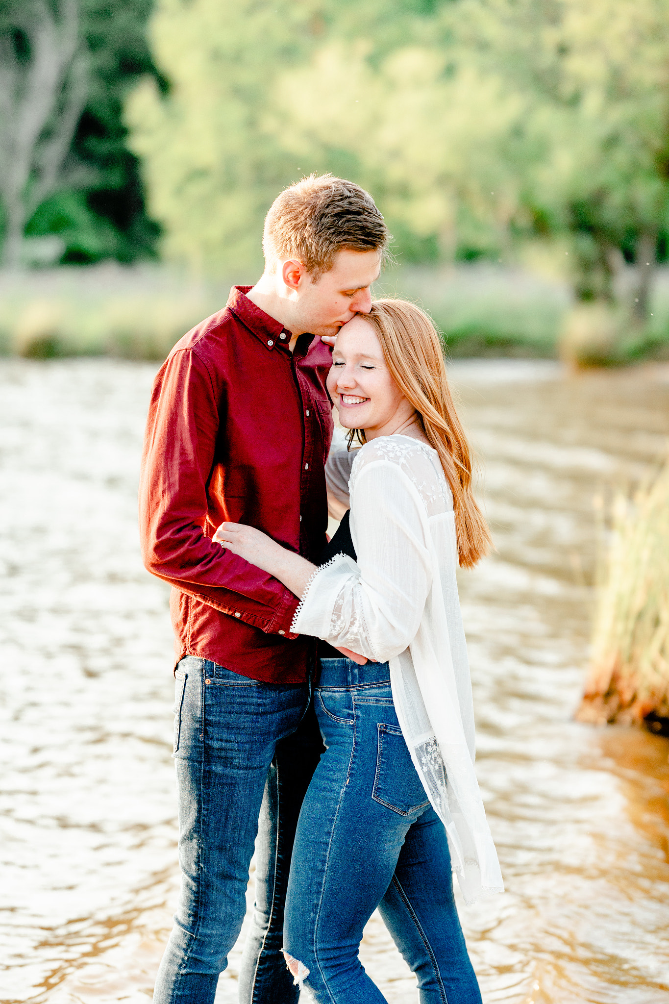 Lake Crabtree Engagement Session