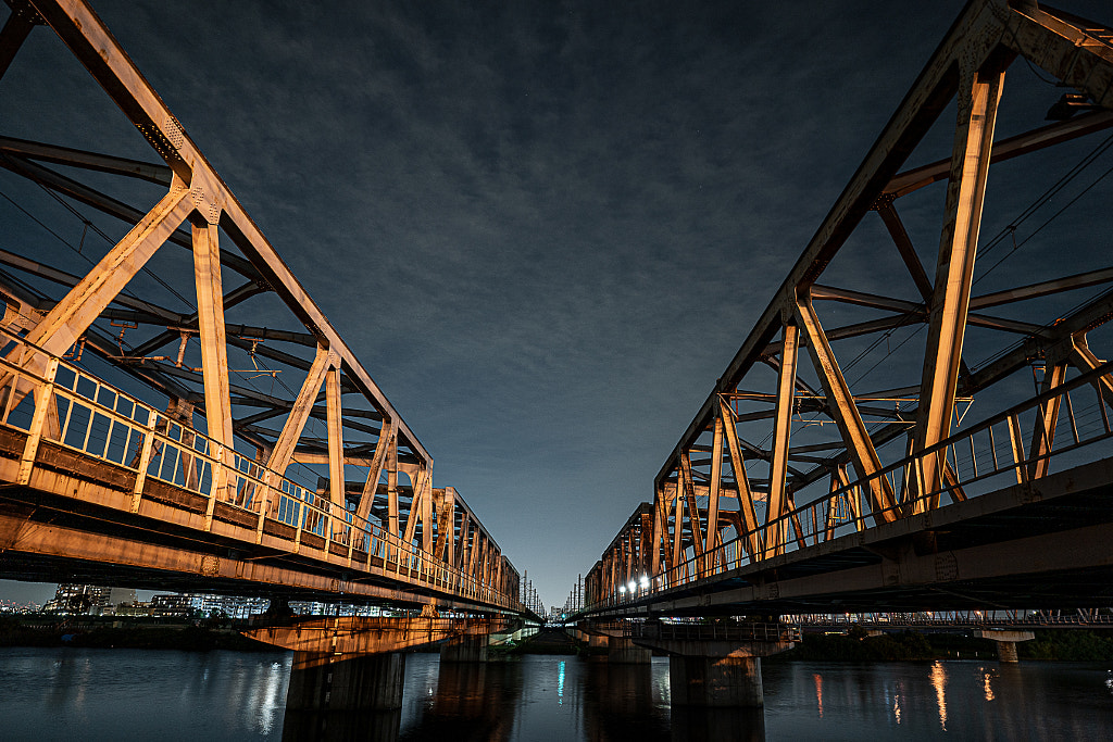 Night View of Bridges Bridges  by Hatsumori Satoshi on 500px.com