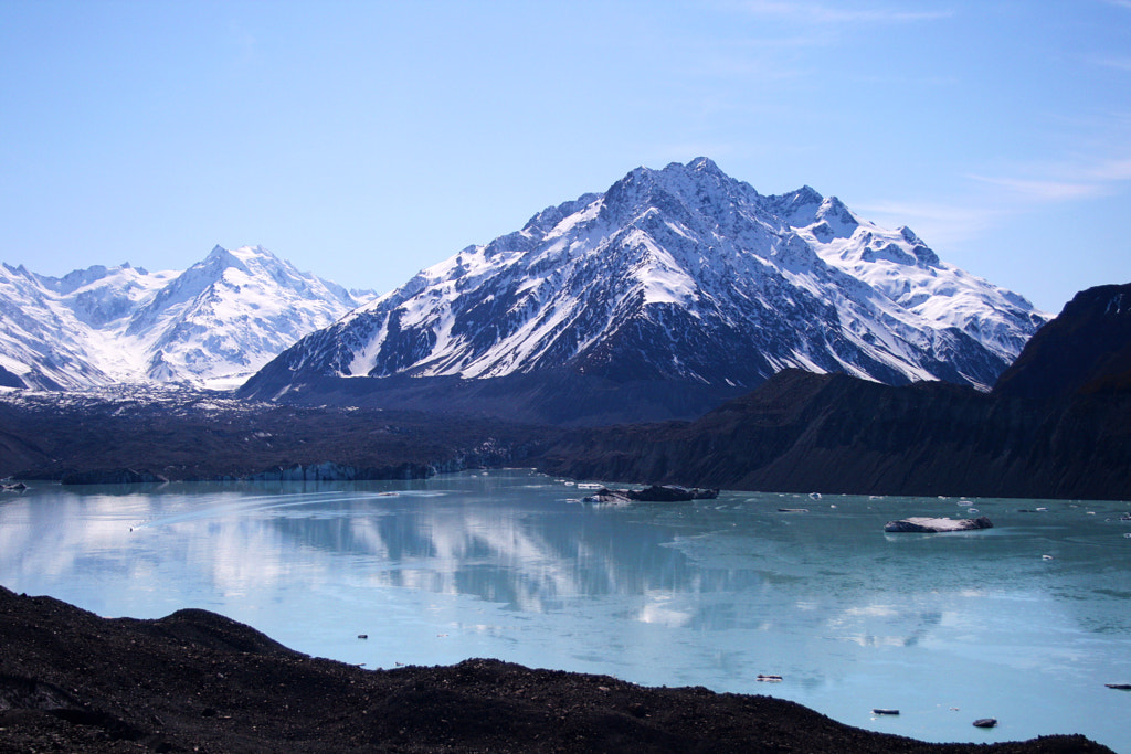 Tasman Glacier Lake by Justin B. on 500px.com