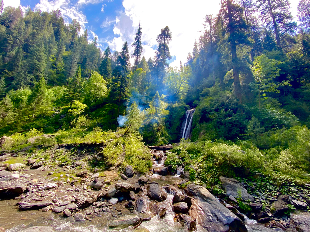 Sharan Forest Waterfall by Syed Tauseef Shah on 500px.com