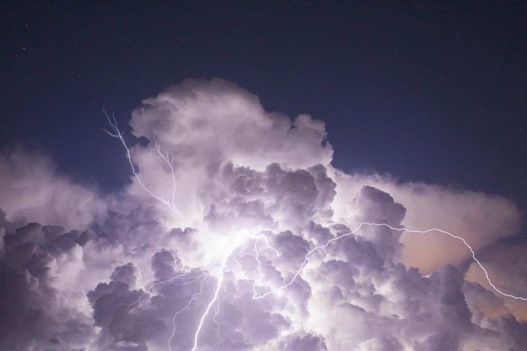 Explosive Storm Sky by Jure Batagelj on 500px.com