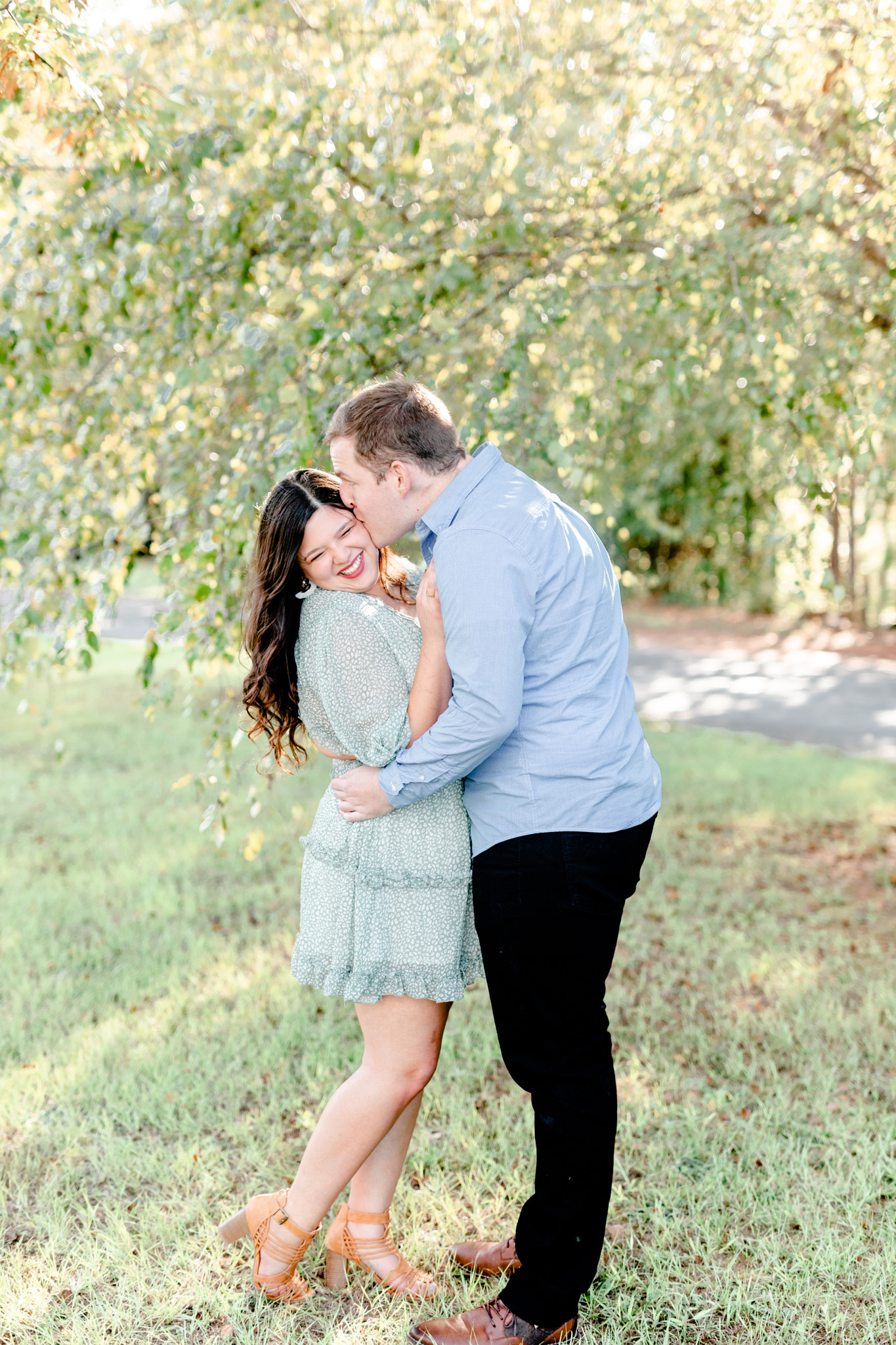 Jordan Lake Engagement Session