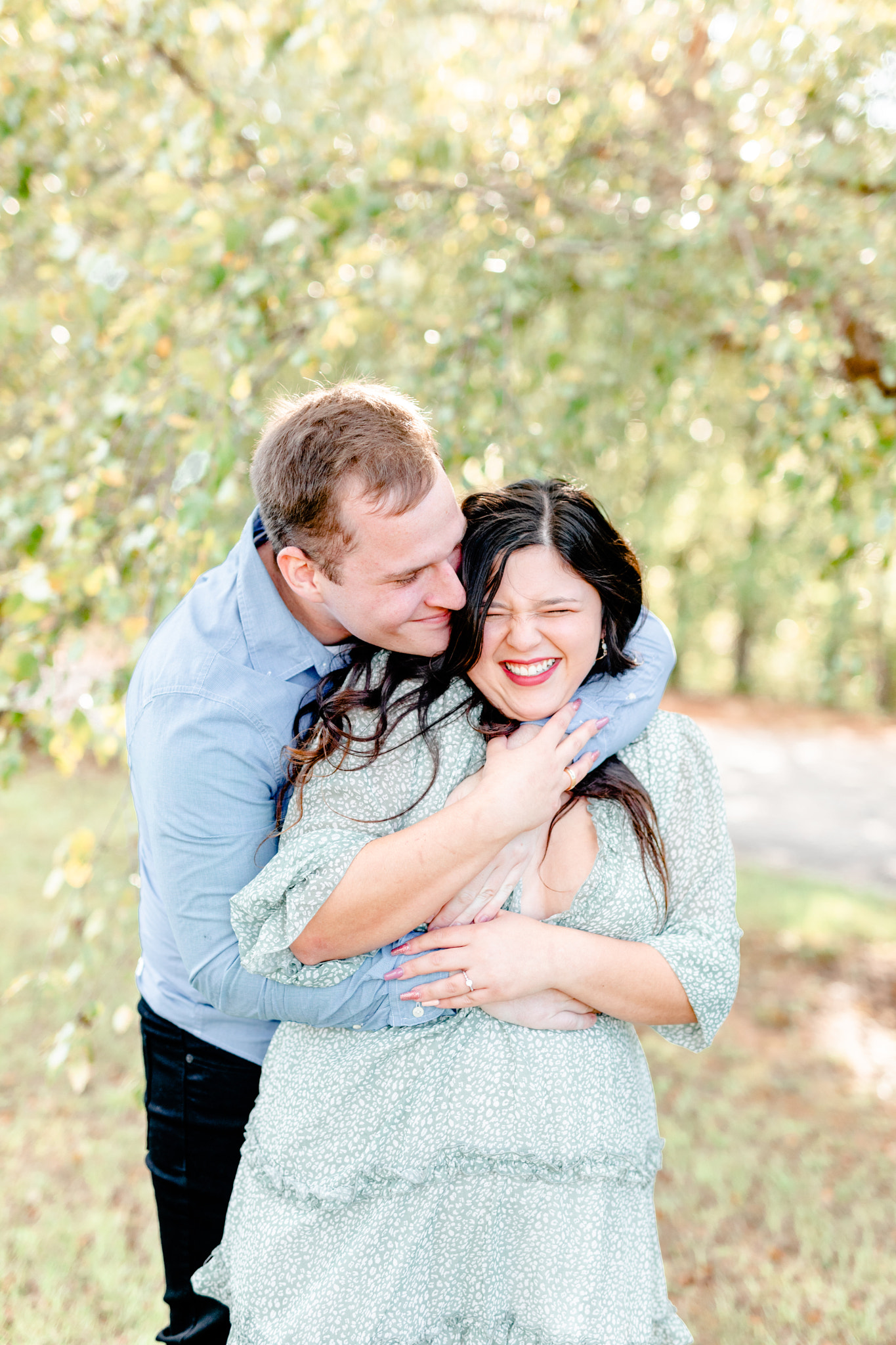 Jordan Lake Engagement Session