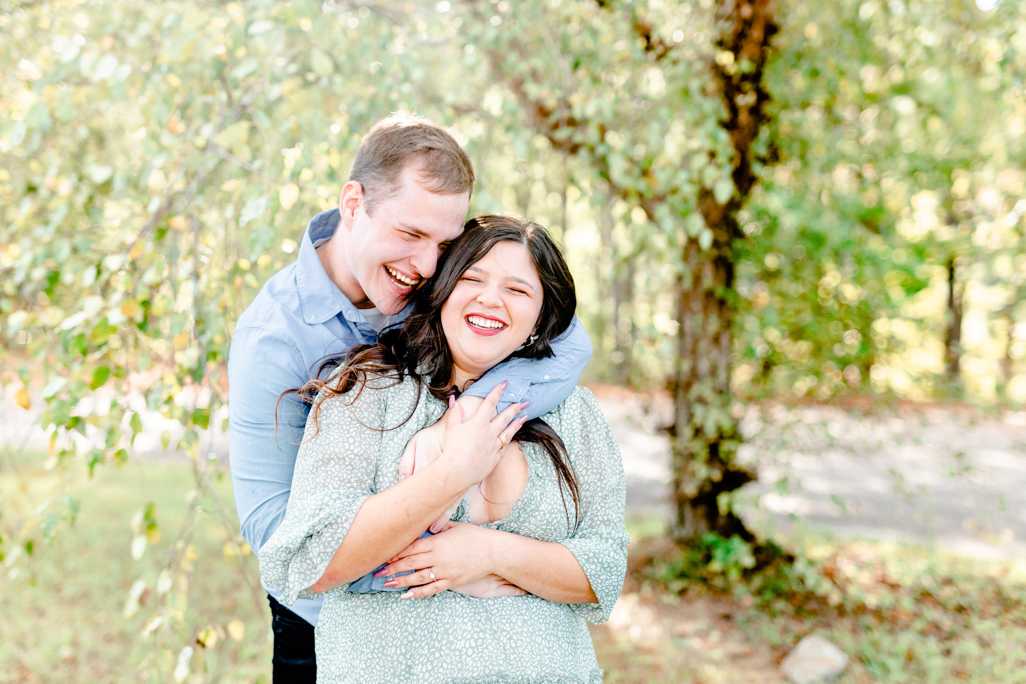 Jordan Lake Engagement Session