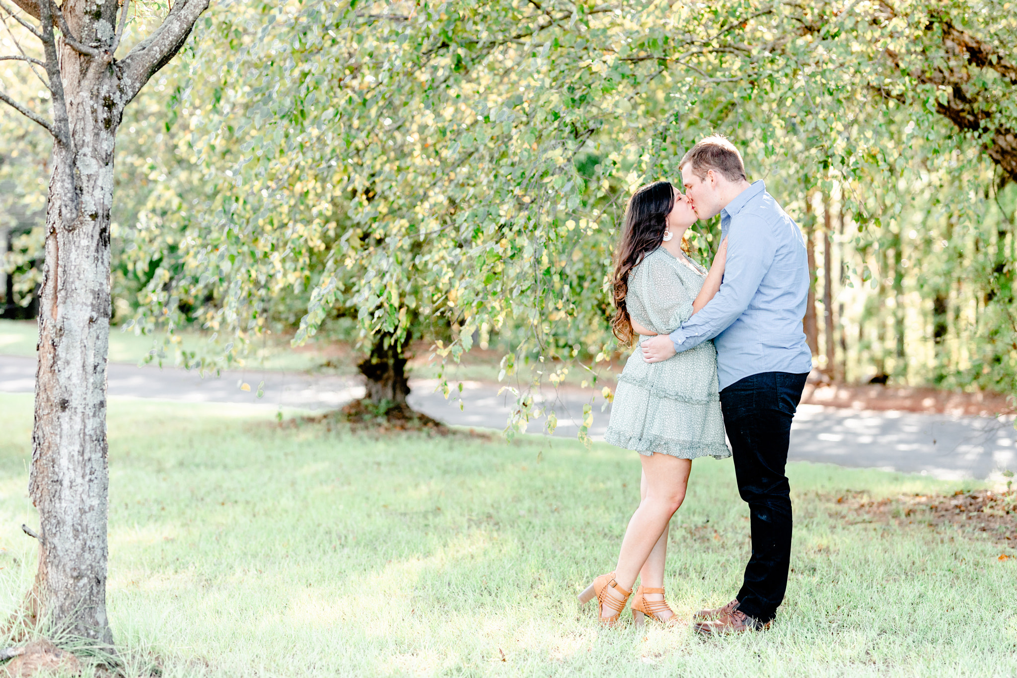 Jordan Lake Engagement Session