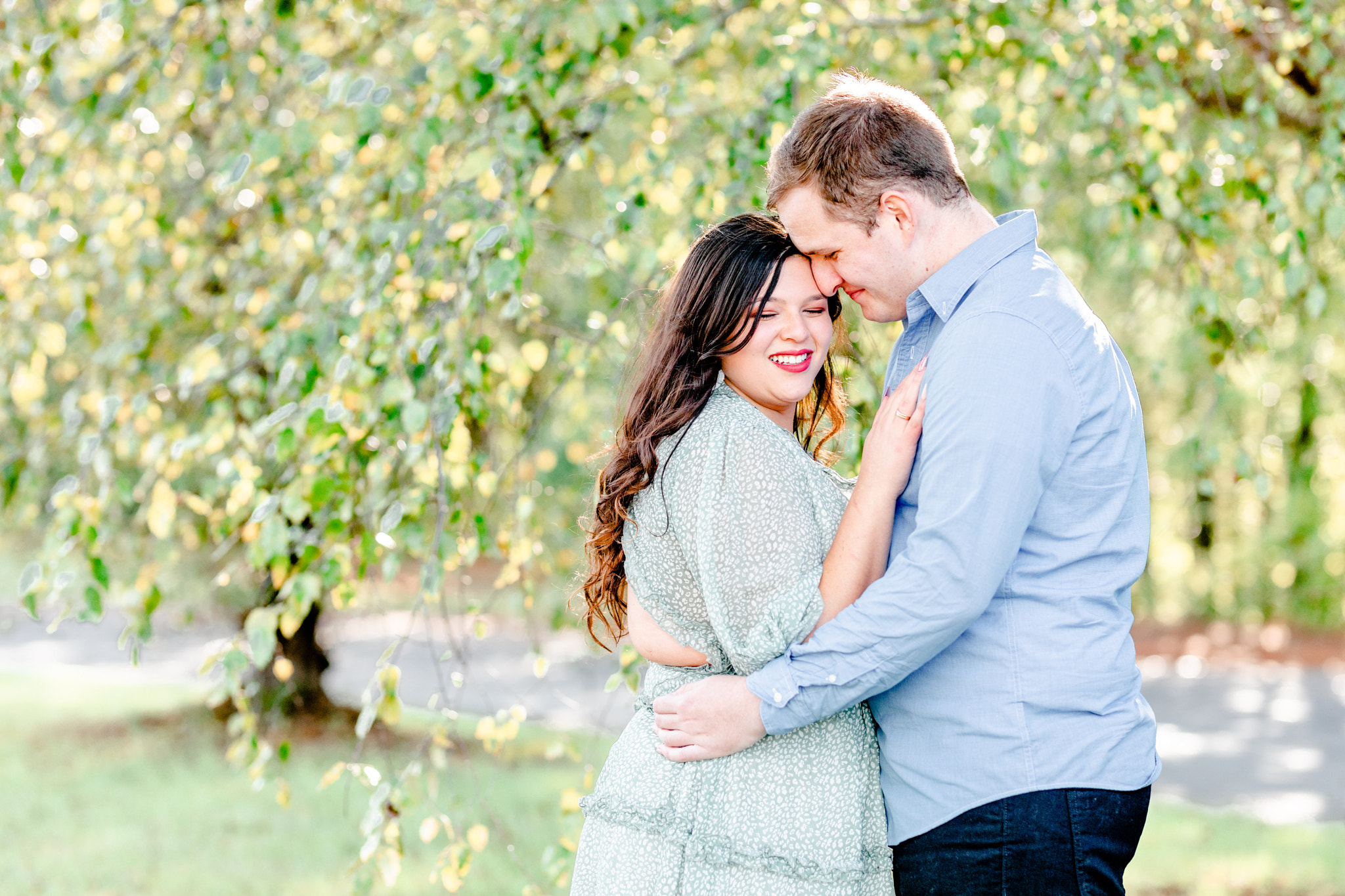 Jordan Lake Engagement Session