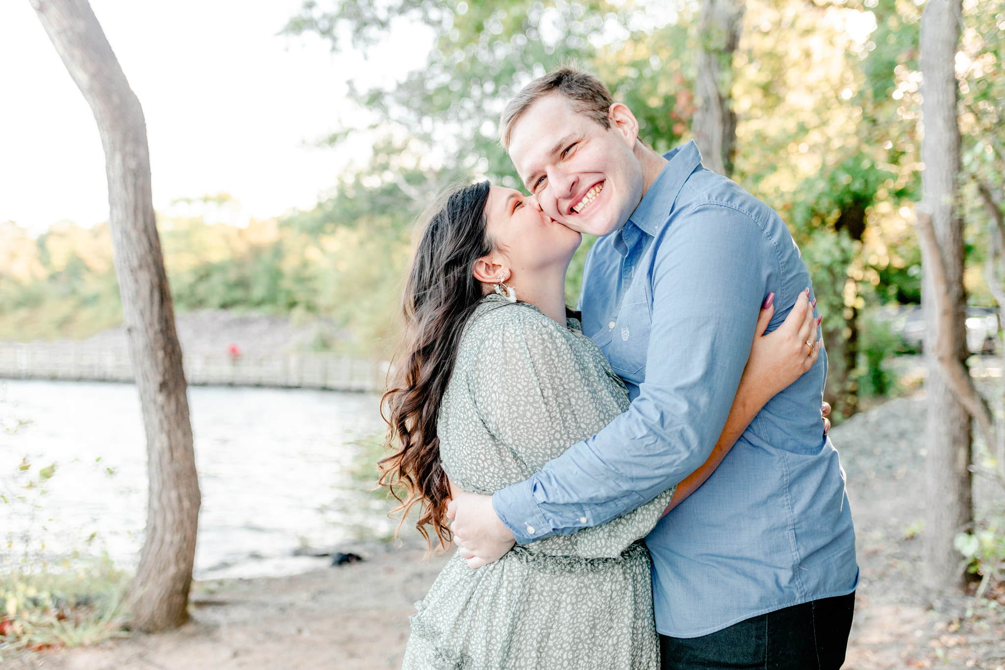 Jordan Lake Engagement Session