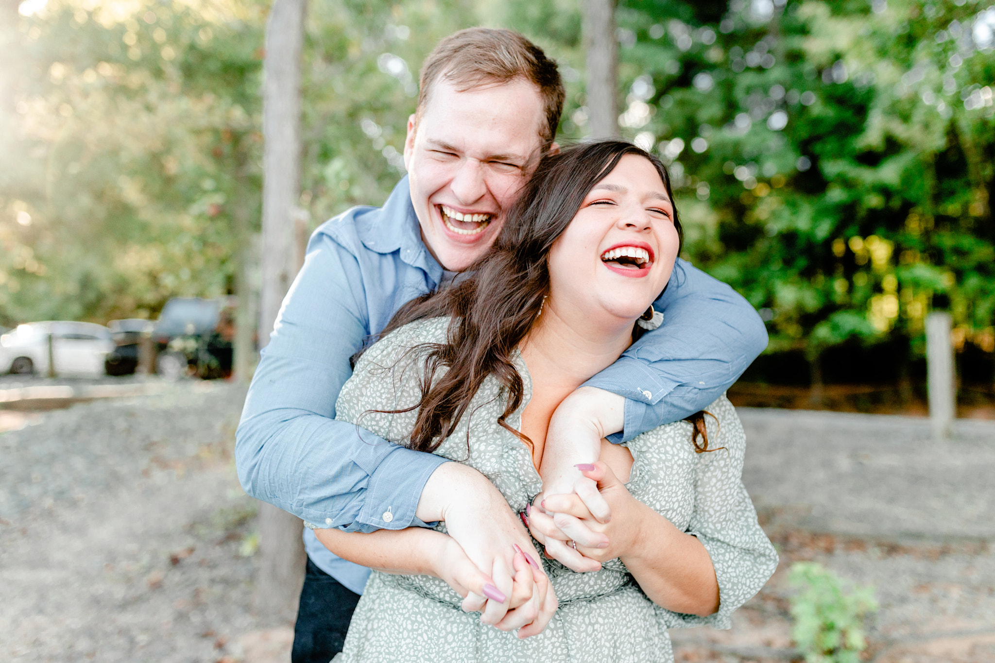 Jordan Lake Engagement Session