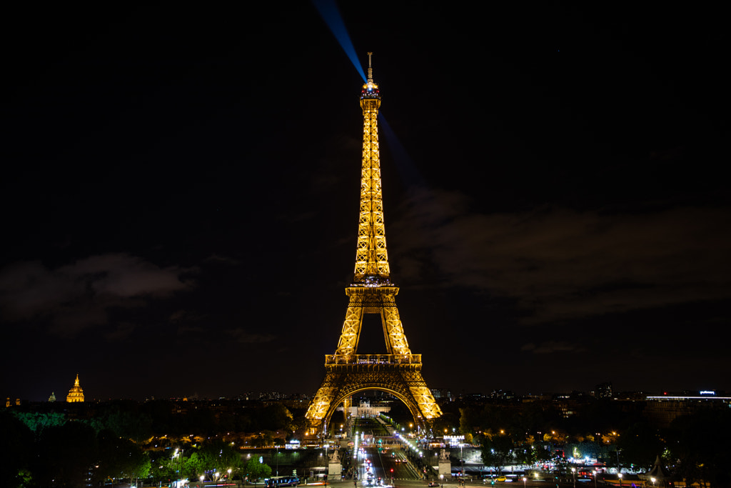 Eiffel Tower at night by Chris Devillio on 500px.com
