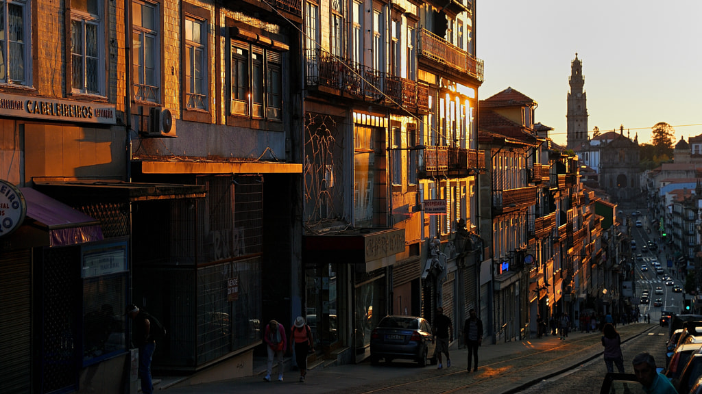 Sunset in Porto  by Hermann M on 500px.com