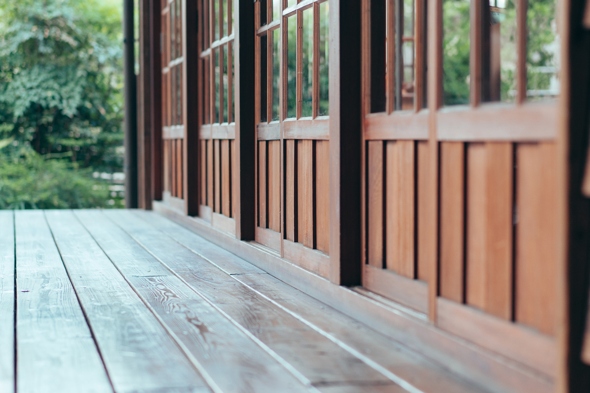 Traditional japanese machiya house
