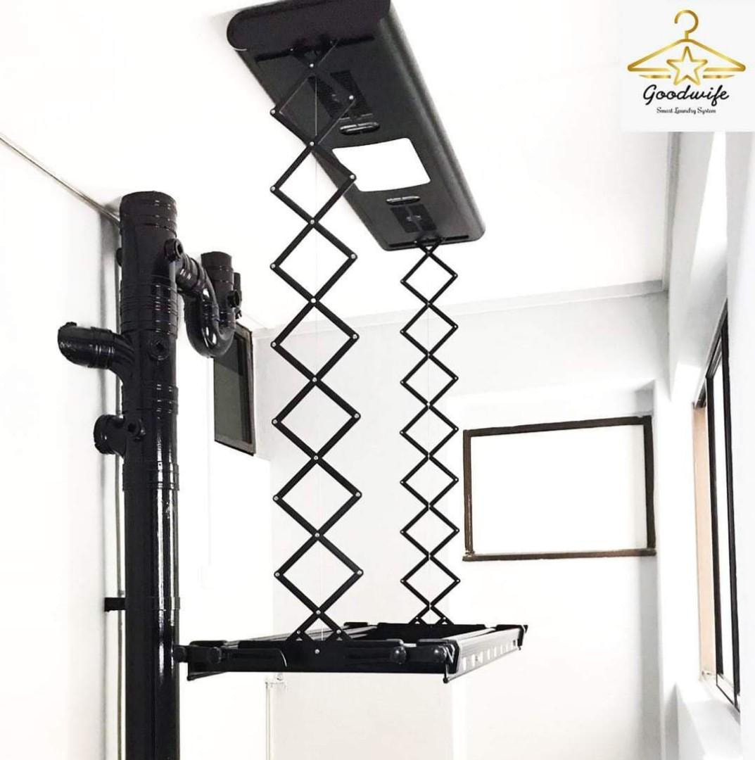 Get Automated Laundry Rack System | Goodwife Singapore