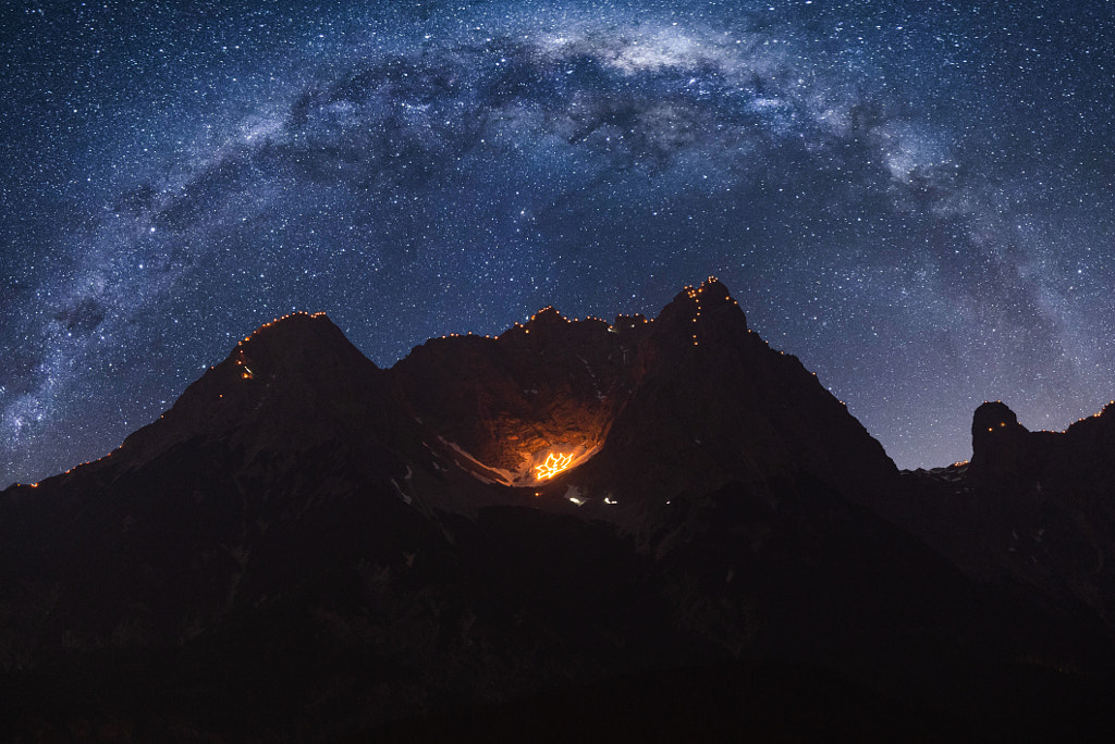 Mountains on fire by Lukas Klima on 500px.com