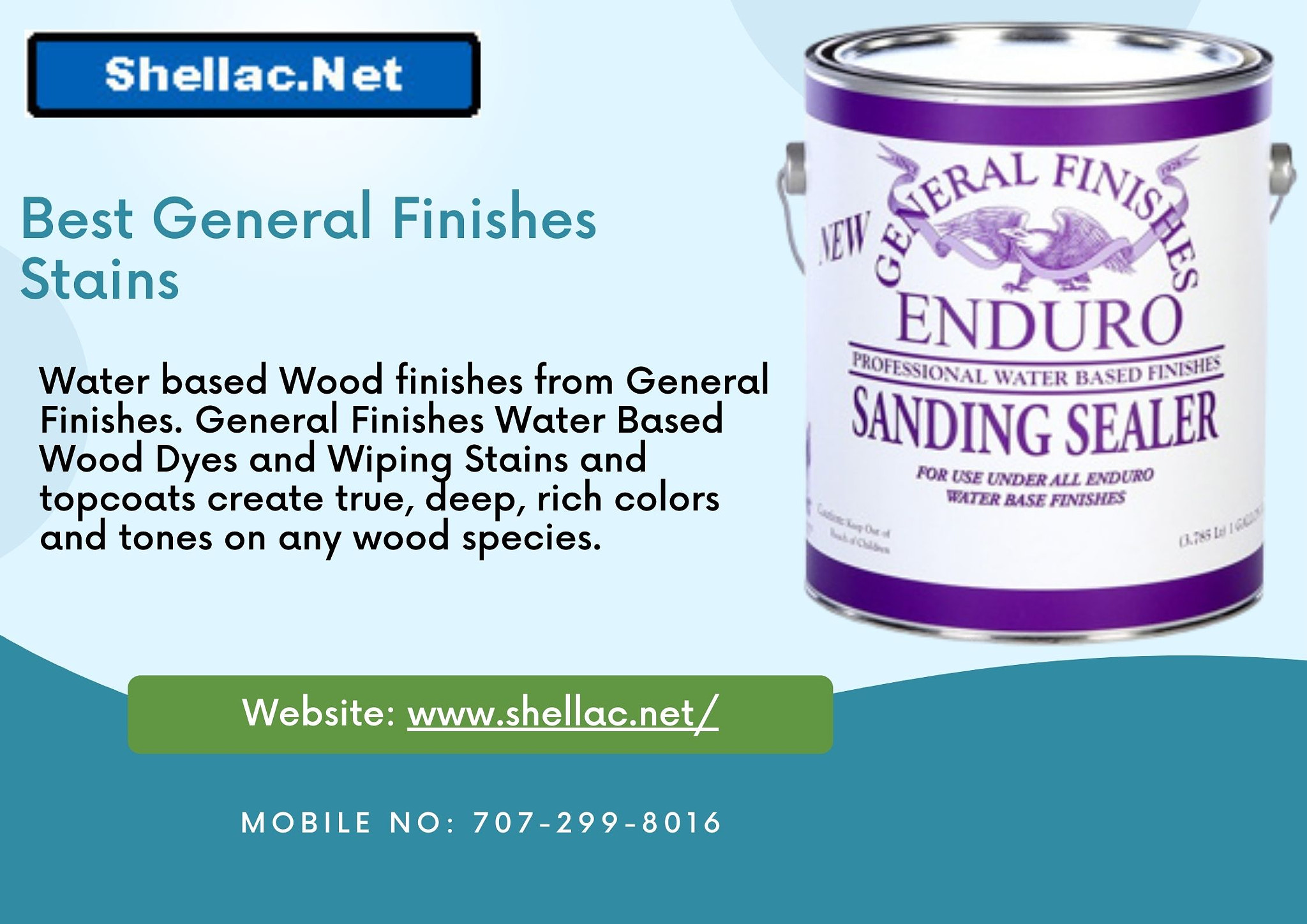 General Finishes Water Based DYE Stains