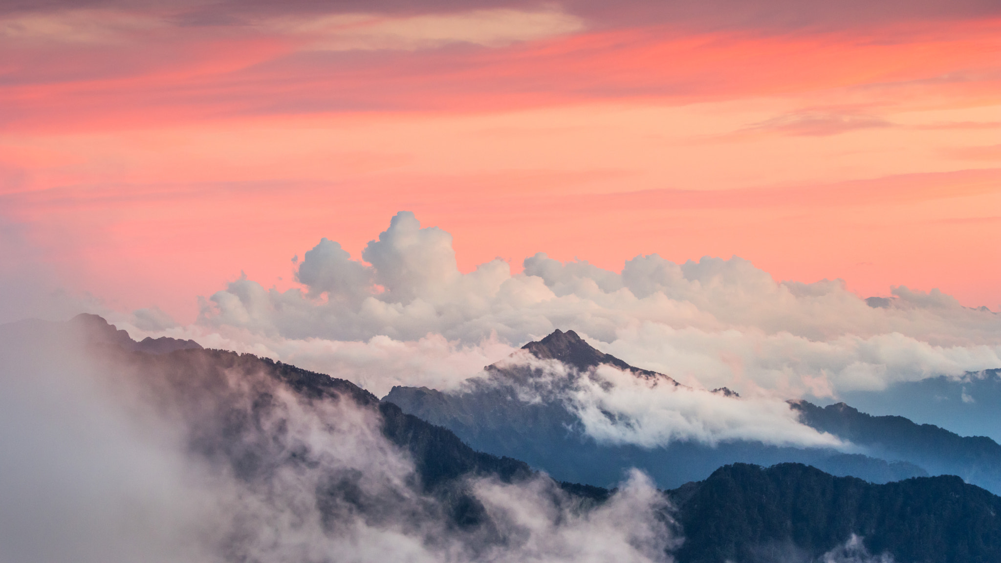 Hehuan Mountain Sunset