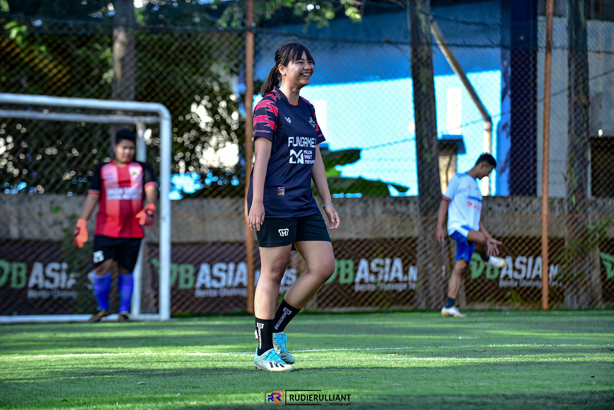 Football girl biuty