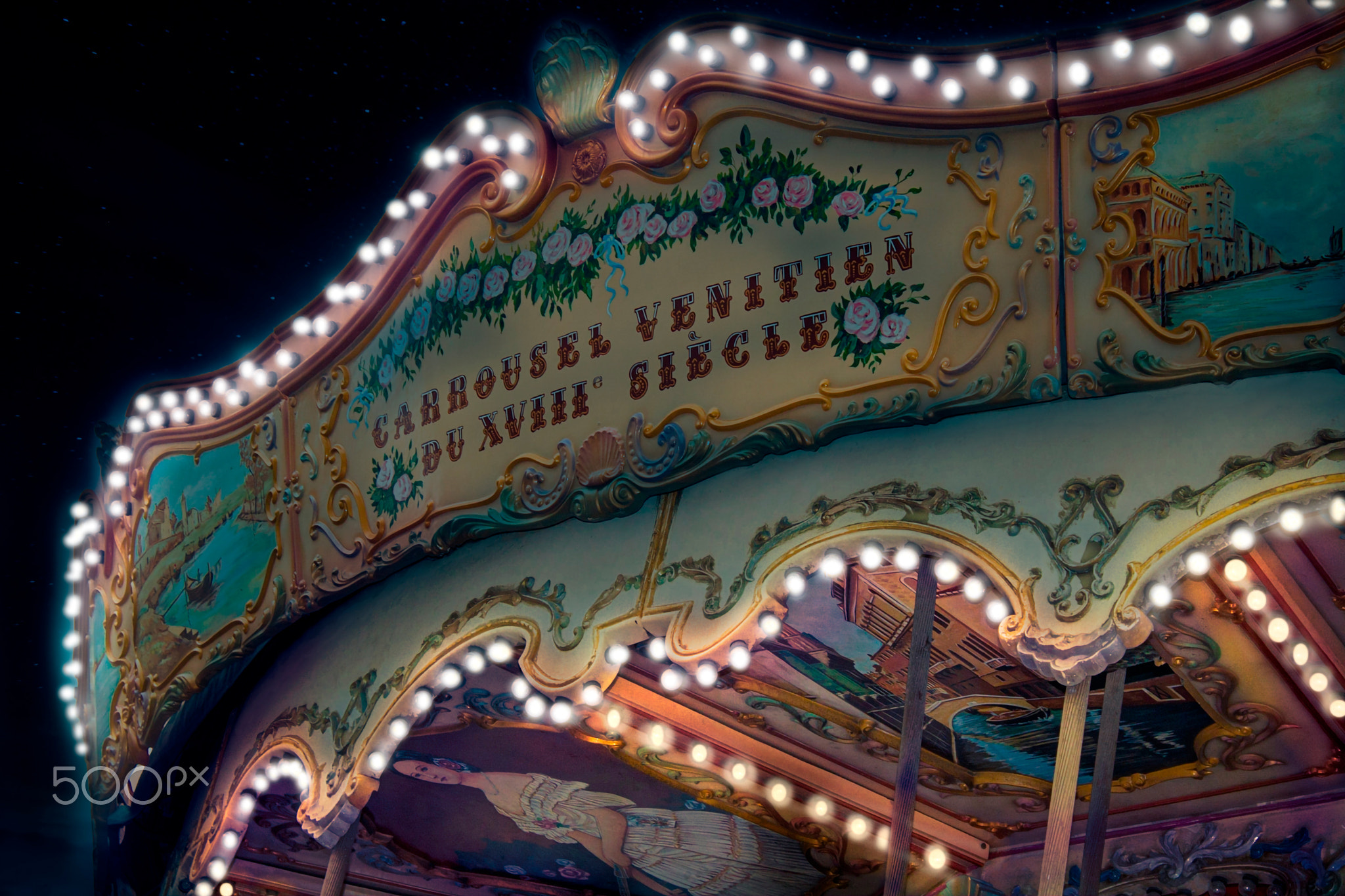 Carousel at Night