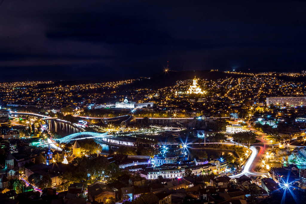 Lights of Tbilisi by Bayram Isgandarov on 500px.com
