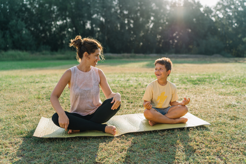 Yoga morning, keep calm and be grateful by All Nea on 500px.com