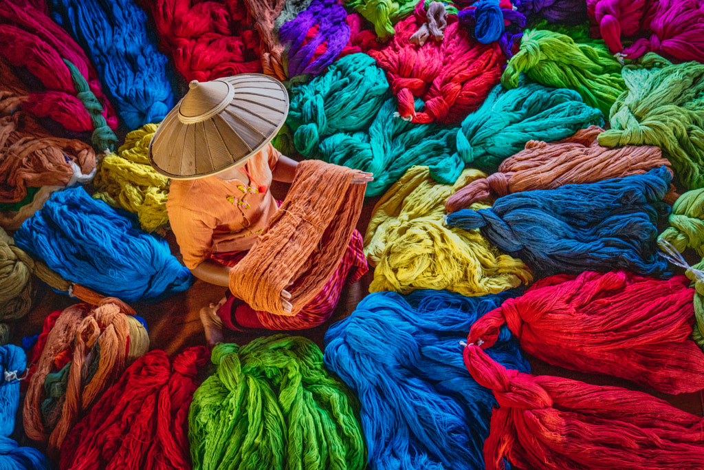 colorful cotton thread by sarah wouters on 500px.com