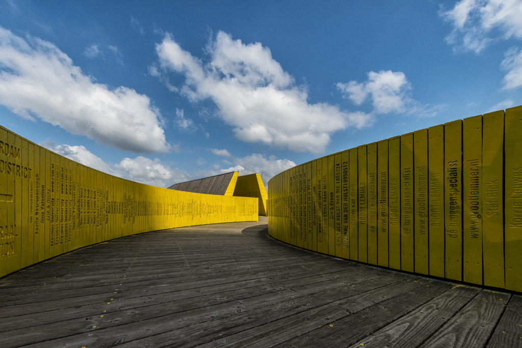 The Yellow Footbridge by Gerard Jonkman on 500px.com