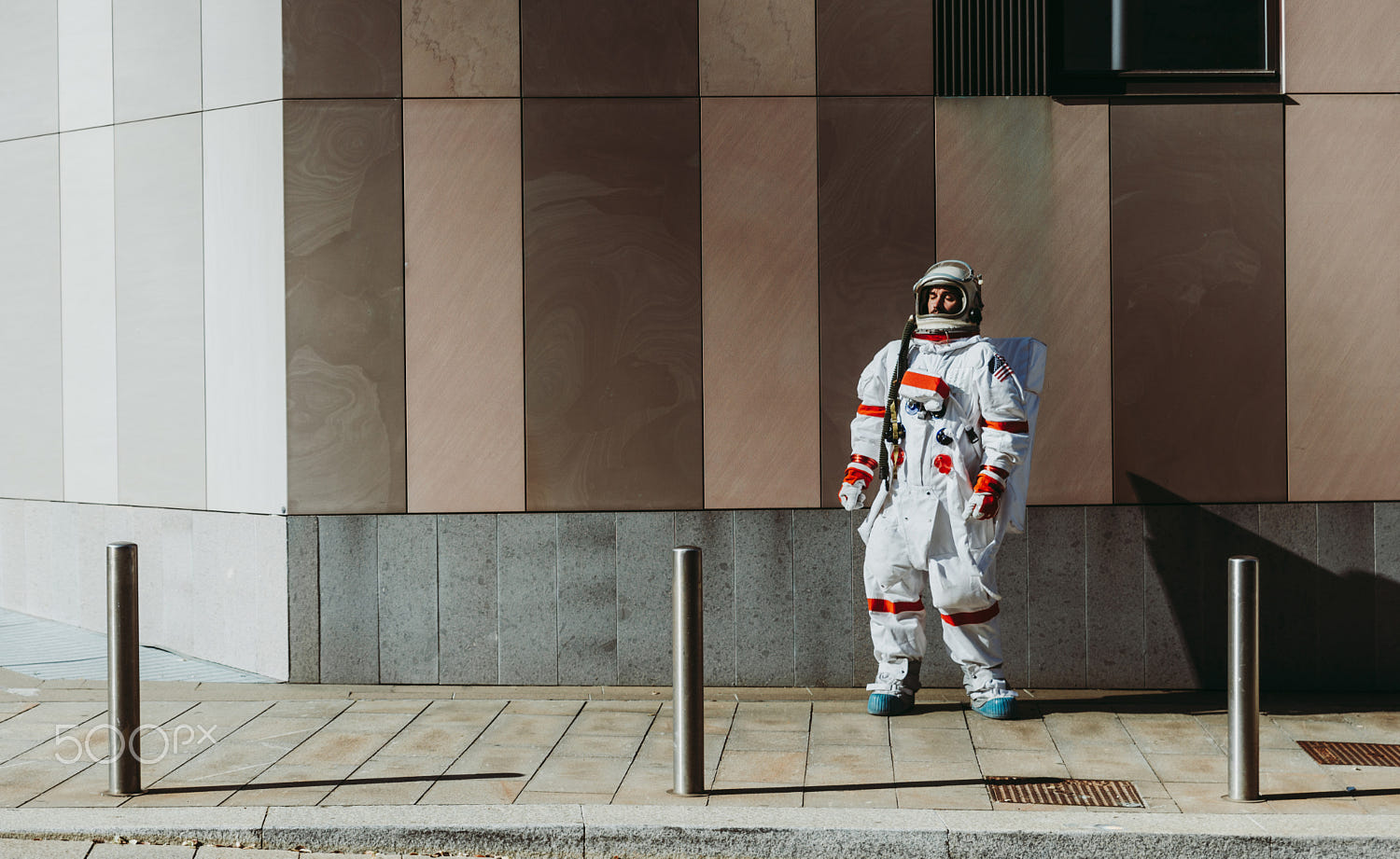 spaceman in a futuristic station by Cristian Negroni / 500px