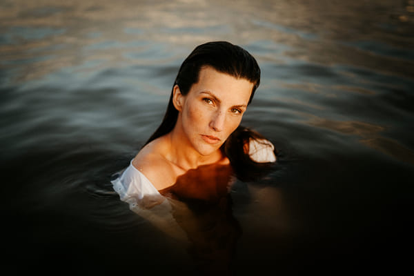 Elbstrand with Yvonne by Lena Steinke on 500px.com