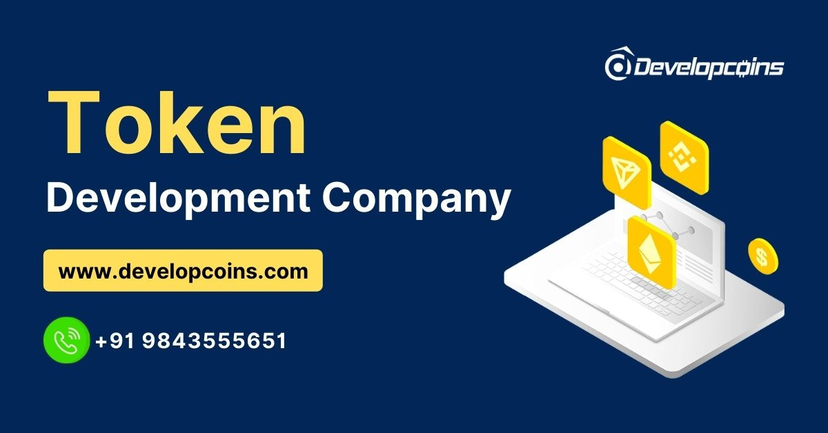 Token Development Company - Token Development Services - Developcoins