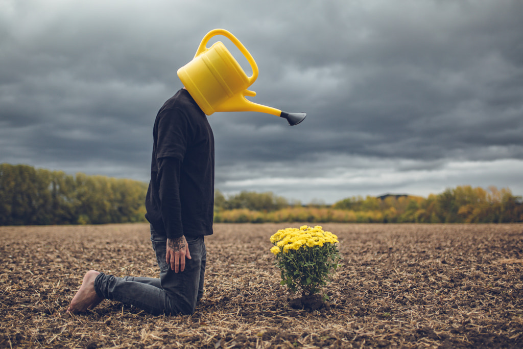 Mr Watering Can by Lukáš Vandlis on 500px.com