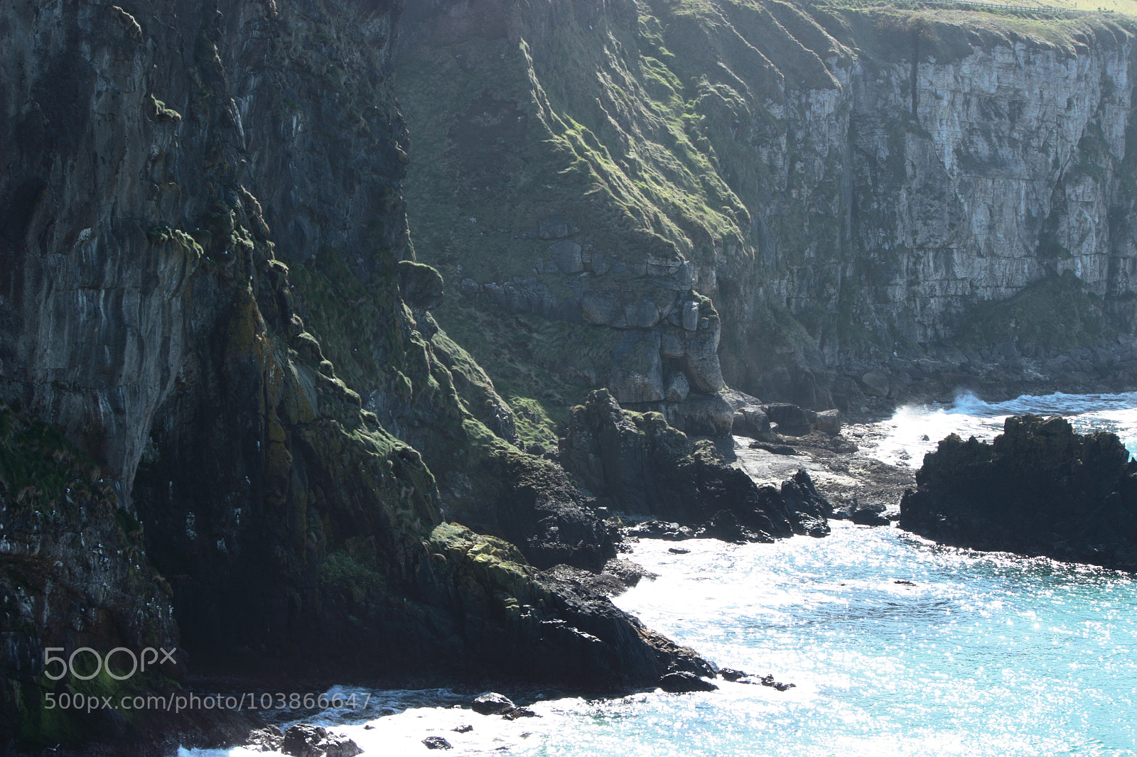 Canon EF-S 55-250mm F4-5.6 IS II sample photo. Cliffs, giant's causeway photography
