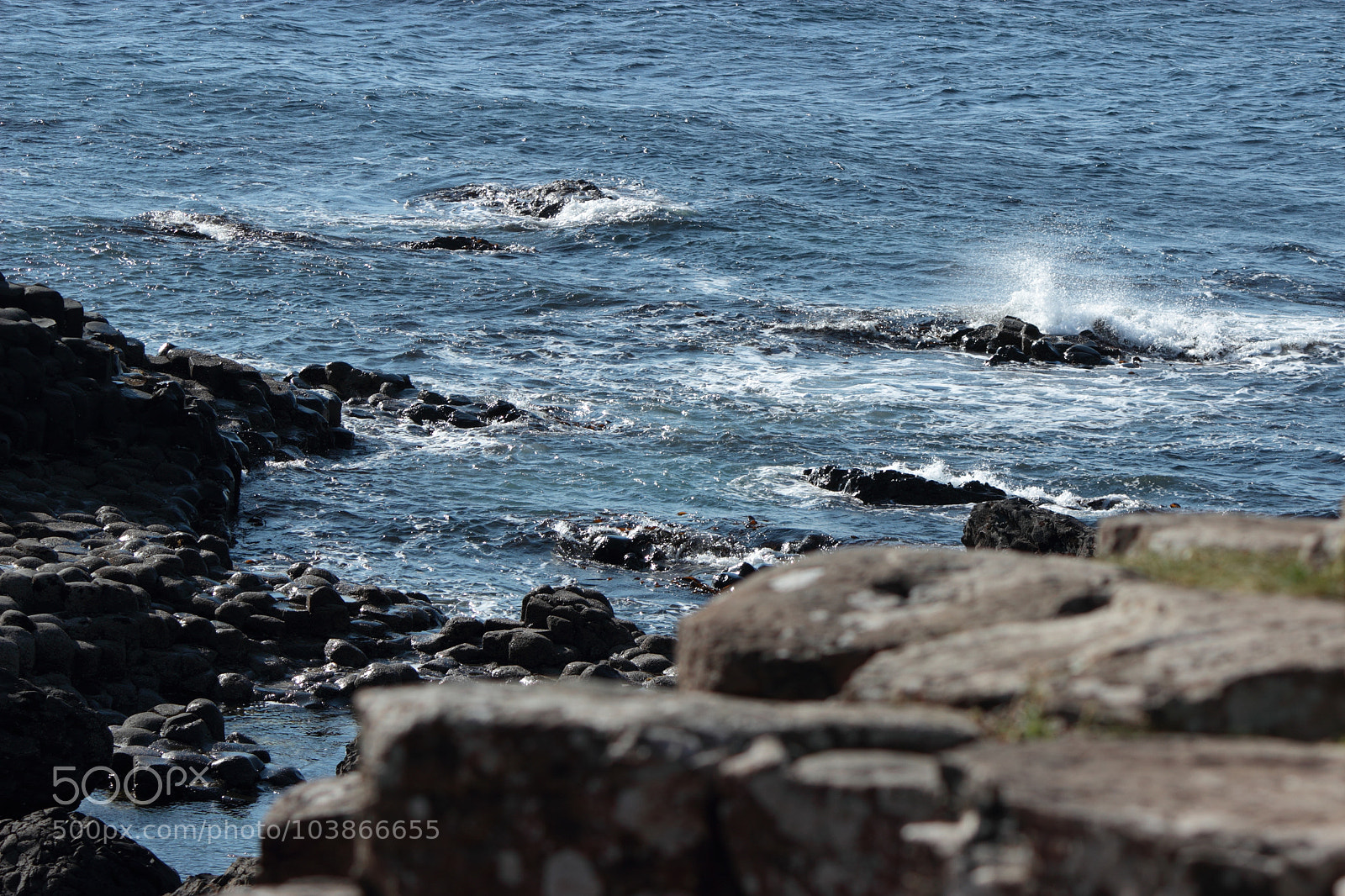 Canon EF-S 55-250mm F4-5.6 IS II sample photo. Giant's causeway photography