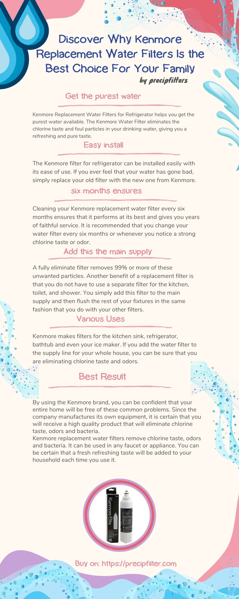 Discover Why Kenmore Replacement Water Filters Is the Best Choice